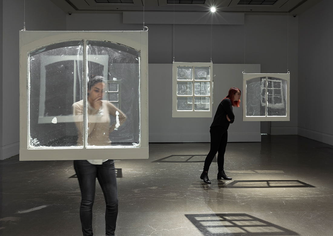 Installation view of Dhunia: Octet